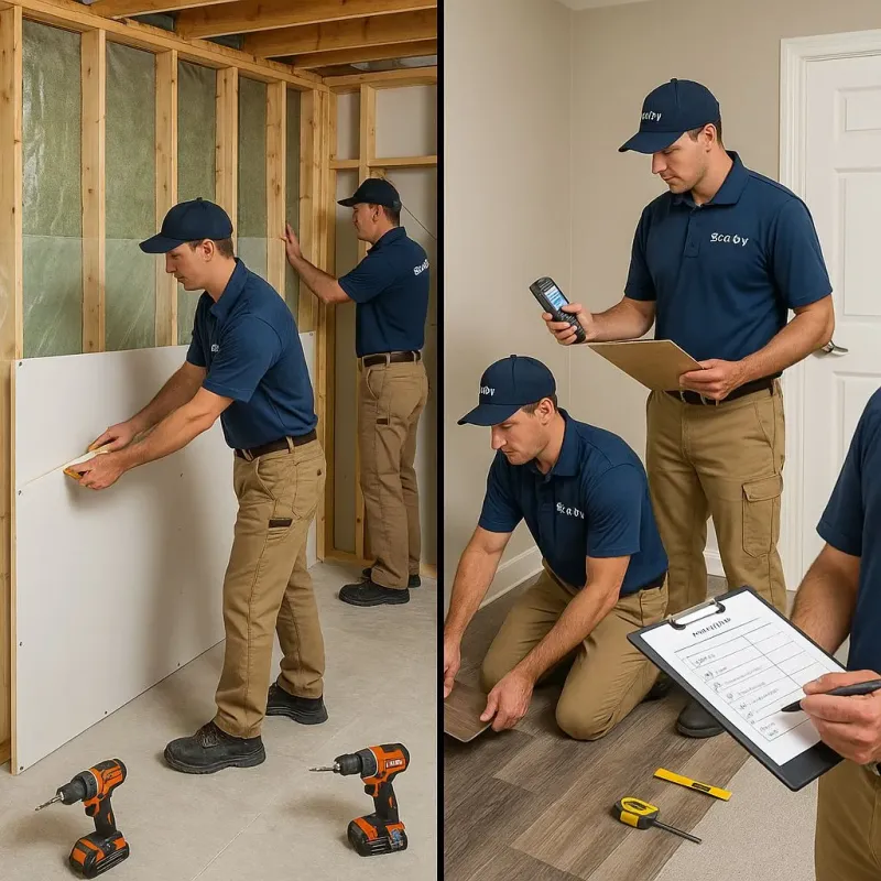 Repairs and Reconstruction process in Mead, WA